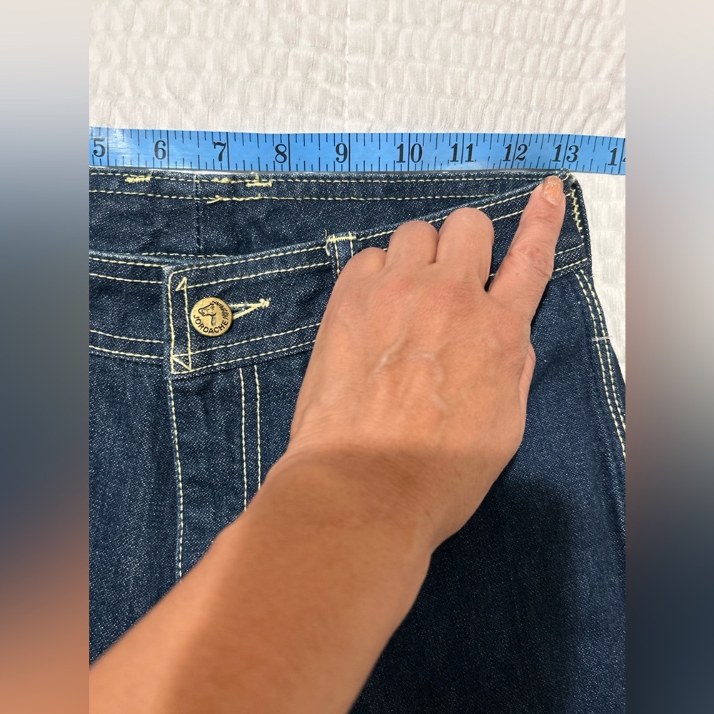 Vintage 1980s Jordache Dark Denim High Waisted Jeans - Picture 11 of 12
